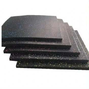 Shock Absorption Rubber Gym Flooring Tile Mats Durable Exercise Equipment Flooring